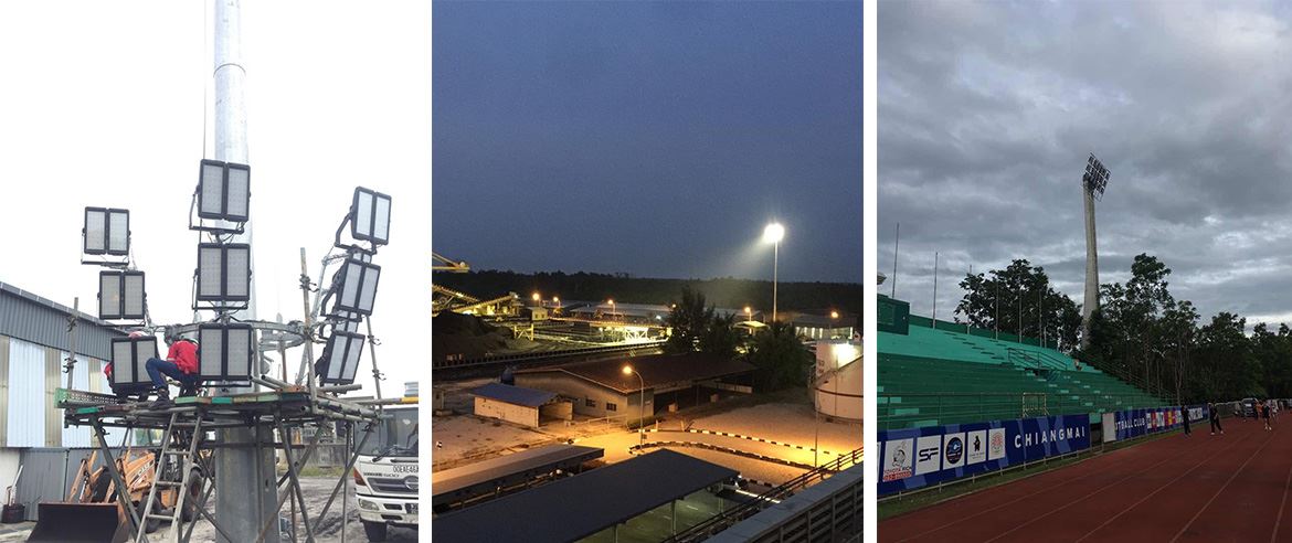 ¿Qué es la luz LED del estadio?